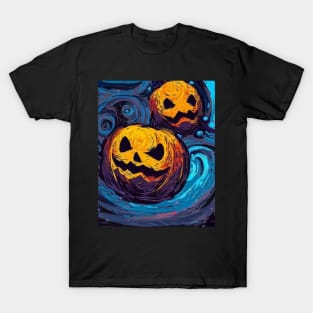 Spooky pumpkin pattern T-Shirt